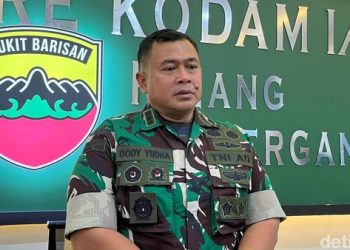 Kapendam I Bukit Barisan, Kolonel Dody Yudha. Foto: Kartika/detikSumut