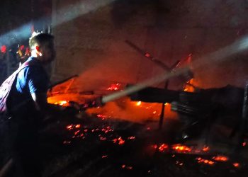 Duka Menjelang Lebaran Idul Fitri, Dua Rumah di Aceh Barat Ludes Terbakar