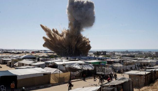 Keji! Israel Terus Menyerang Kamp Pengungsian Gaza Lewat Jalur Udara